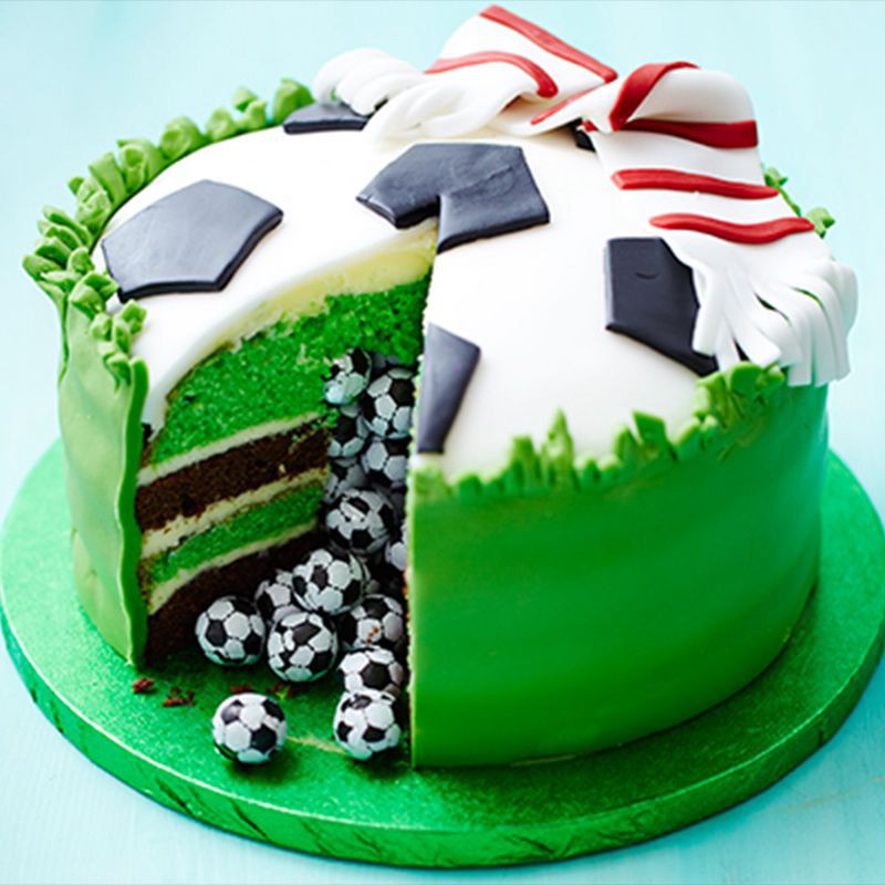4 Size-Stadium player, world cup master chart, cake decoration mold