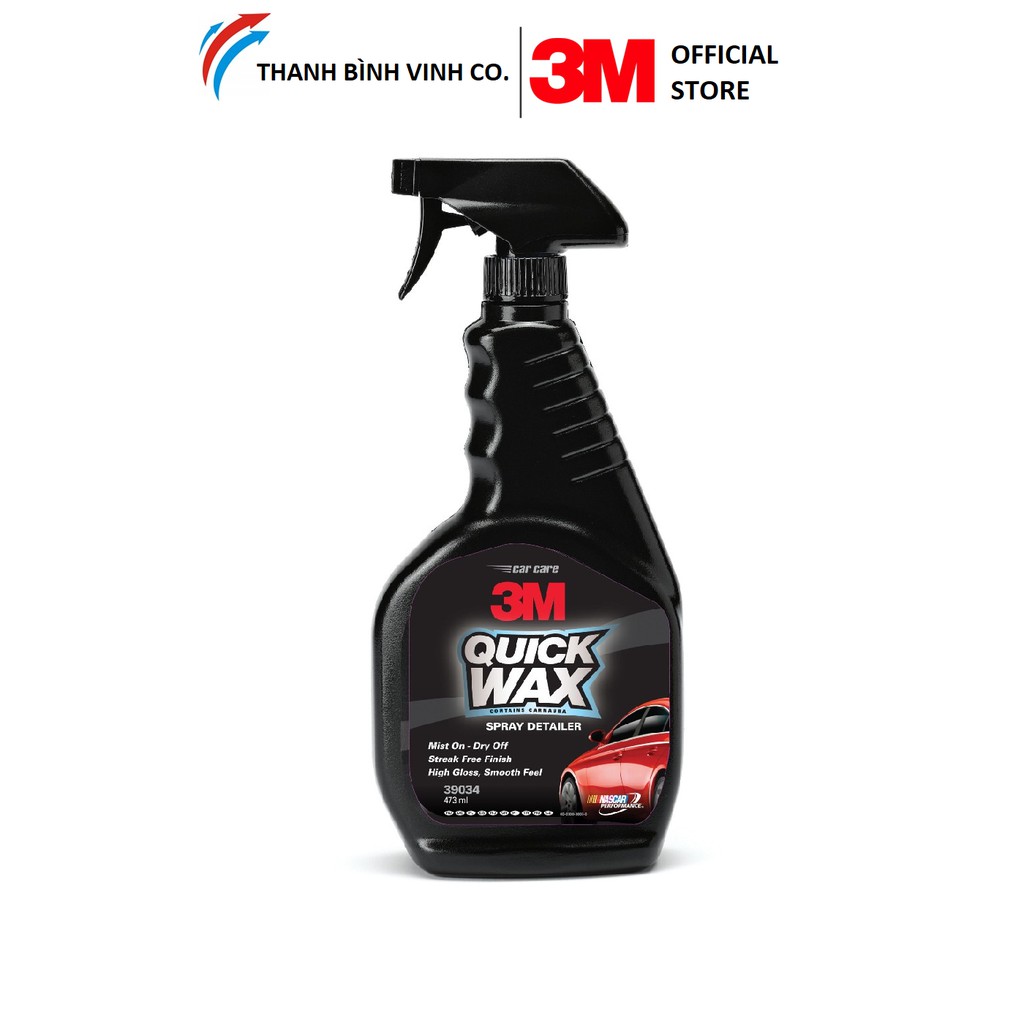 Chai Xịt Tăng Độ Bóng Sơn (Quick Wax) 3M 39034