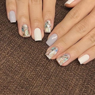 Xà Cừ Vân Gỗ Nail Set 12 Hũ