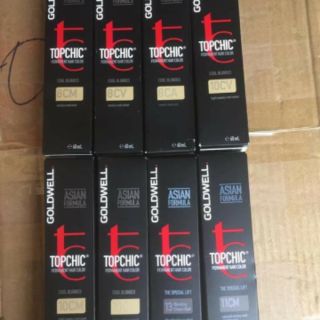 Màu Goldwell Topchic 60ml cho salon tóc và barbershop sử dụng