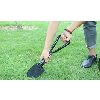 Cuốc xẻng gập đa năng
