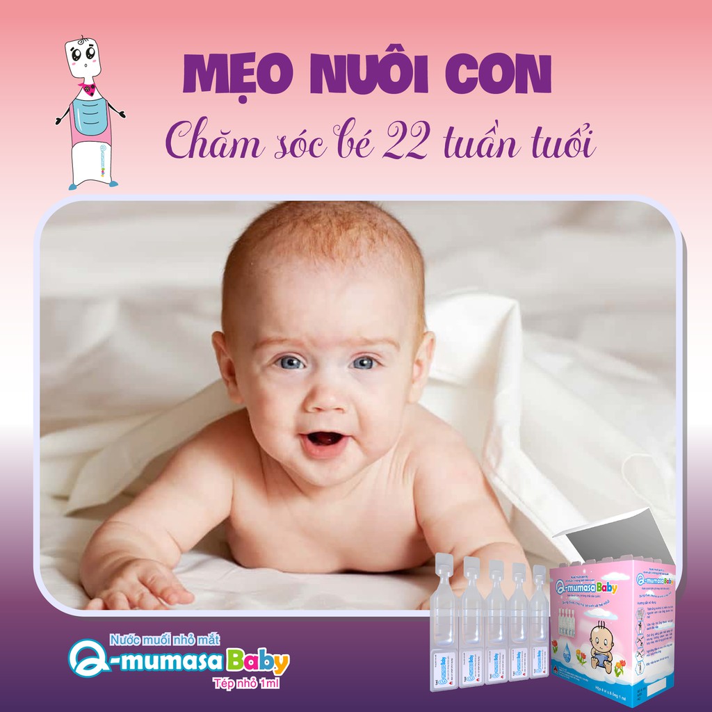 Nước Muối Sinh Lý Vô Khuẩn Cho Bé Q-mumasa Baby-Hỗ trợ điều trị nghẹt mũi, sổ mũi