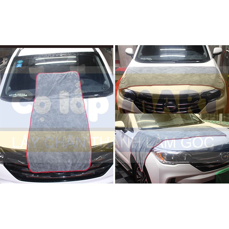 KHĂN SIÊU MỀM MỊN LAU XE 160x60 CM