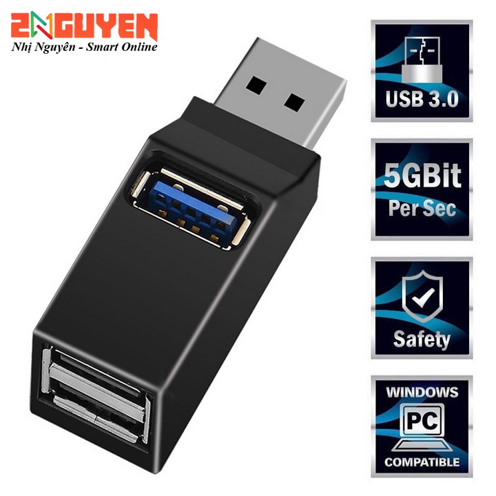 Bộ Hub chia cổng 3.0/2.0 USB