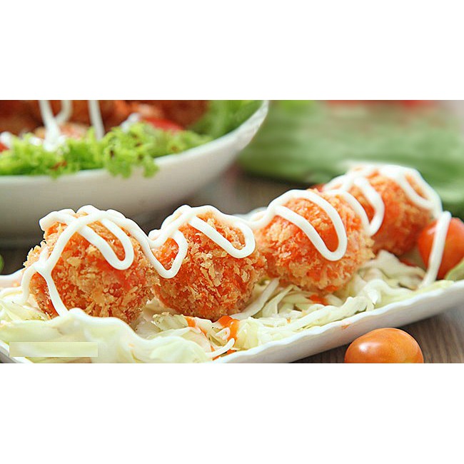 Tôm viên sốt mayonnaise 500g