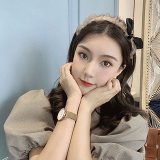 Bờm nơ voan lưới mới