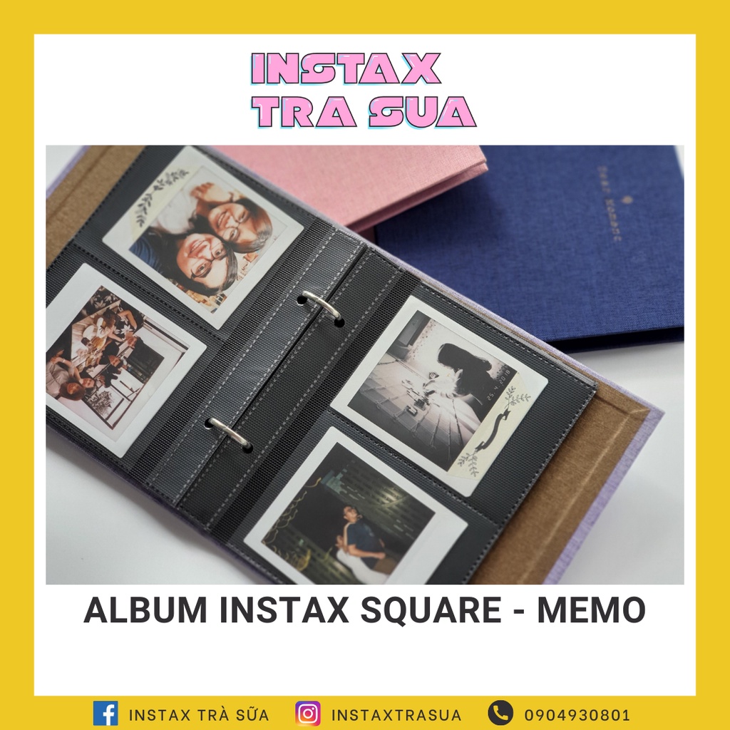 ALBUM INSTAX SQUARE - DEAR MOMENT (100 ẢNH)