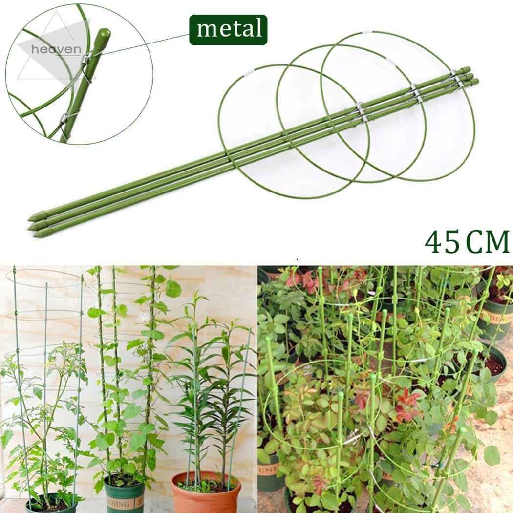 Khung Hỗ Trợ Trồng Cây Bằng Nhựa Phủ Thép Phủ Nhựa 45cm