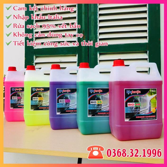 Nước rửa xe không chạm Bio 25 - 5L(chính hãng) TẶNG KHĂN LAU ĐA NĂNG