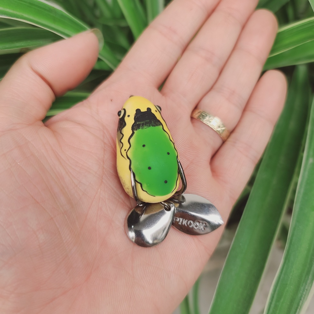 Mồi giả nhái hơi chuột sóc chuẩn thái lan