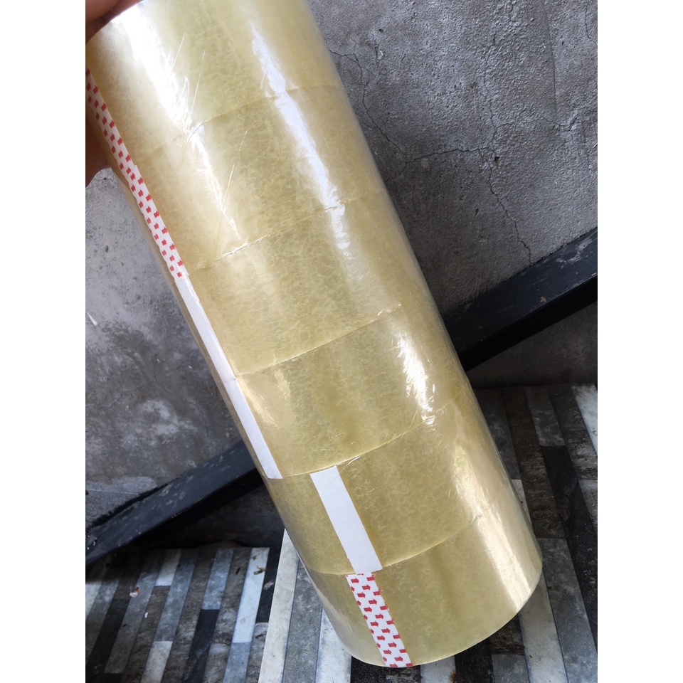 Băng keo dán thùng- Keo opp trong 100Y cây 1,2kg