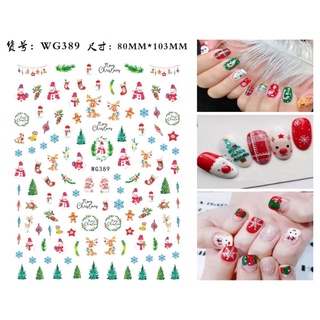 Mới Decal Dán Móng Hoạ Tiết Giáng Sinh
