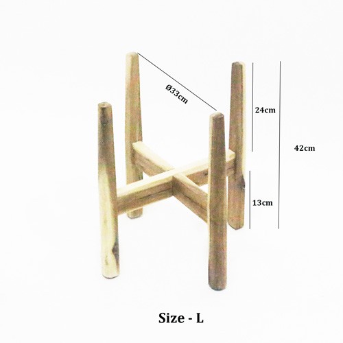 Chân Đế Gỗ Sora, Kệ Gỗ Để Chậu Cây, Đôn Gỗ Để Chậu Hoa Trang Trí TP HCM