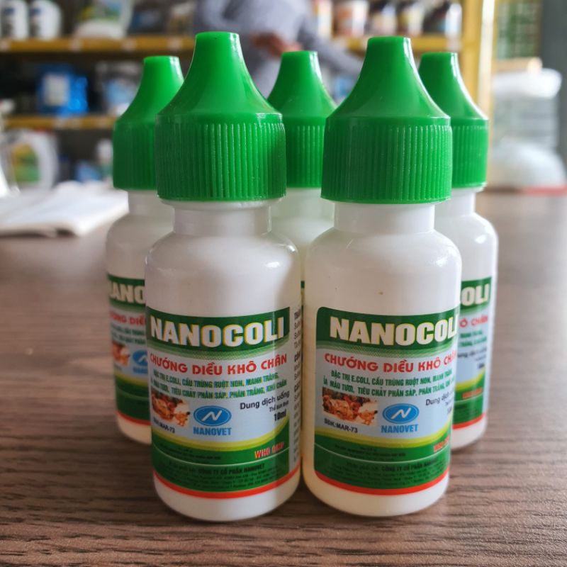 NANOCOLI 10ML CHƯỚNG DIỀU KHÔ CHÂN