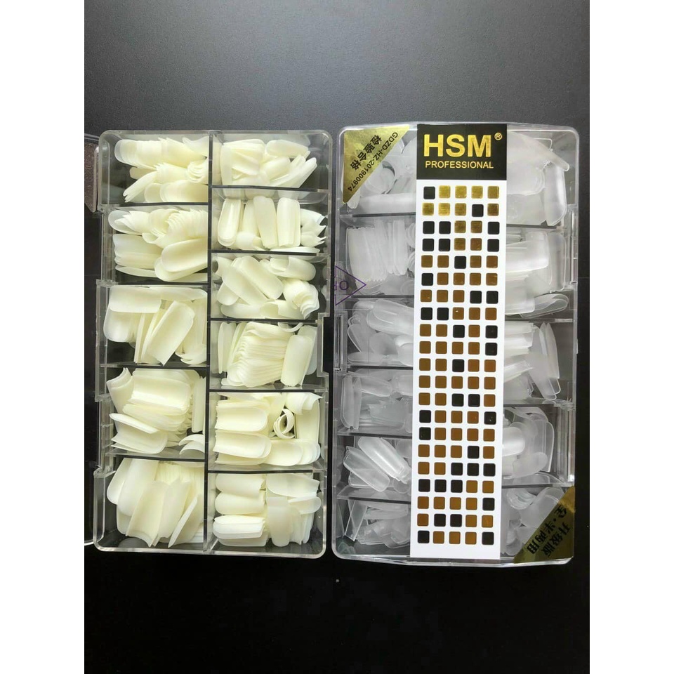 Móng Úp HSM đủ phom  Mềm Dẻo - Lẻ 1 Hộp