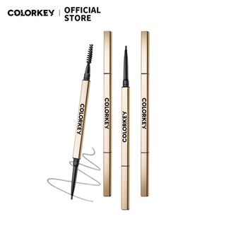 Chì kẻ mày Colorkey hai đầu tam giác chống thấm nước lâu trôi cho người mới tập trang điểm 35g