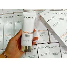 KEM CHỐNG NẮNG KARADIUM snail repair sun cream spf 50+ pa+++ - BEBEAU