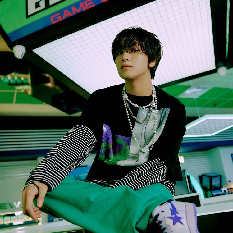 ÁO THUN COTTON Kpop NCT DREAM HAECHAN Kpop Quần Áo Áo Thun Nam/Nữ Ngắn Tay