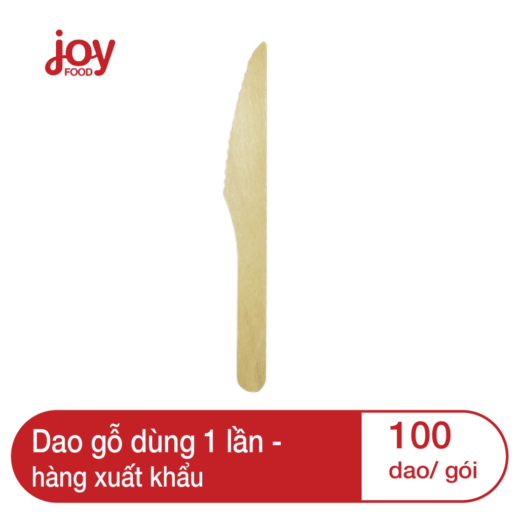 Combo 100 dao gỗ dùng 1 lần đạt chuẩn chất lượng xuất khẩu