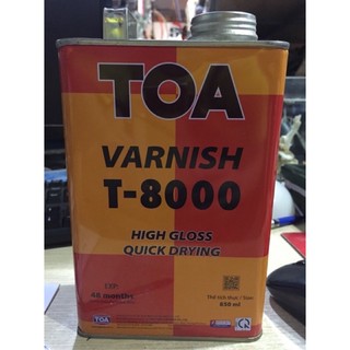 Dầu bóng toa varnish t-8000
