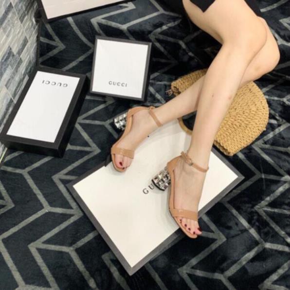 Rẻ Nhất- ( Sales T8 ) Sandal gót đá 7p ( hàng đẹp đen_nude) 😍 . 2020 new .. .. . . . new11 ⁹ . eͫ . ;