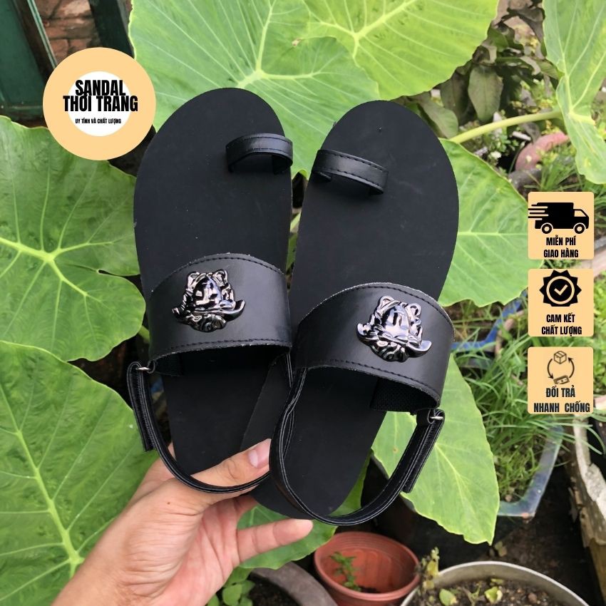 Dép quai hậu xỏ ngón nữ nam, Sandal nữ đi học sỏ ngón đồng nai Full size 30-44 SANDALTHOITRANG