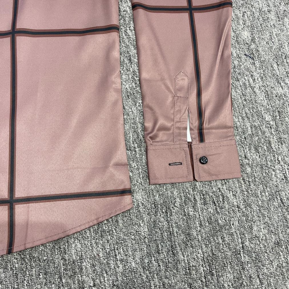 Áo sơ mi nam nữ lụa cao cấp , áo sơ mi nam nữ dài tay -D41 | BigBuy360 - bigbuy360.vn