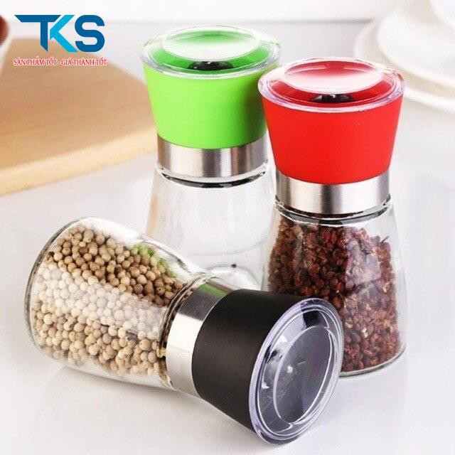 Dụng cụ xay tiêu thuỷ tinh