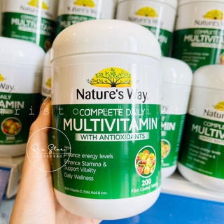Vitamin Tổng Hợp Nature’s Way Complete Daily Multivitamin 200 Viên