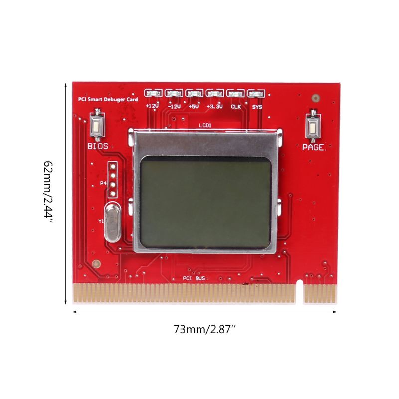 Bo Mạch Chủ Chẩn Đoán Đèn LED Thẻ PCI Máy Tính