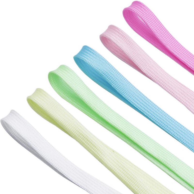 Dây giày màu trơn phát quang thời trang unisex 90cm/110cm