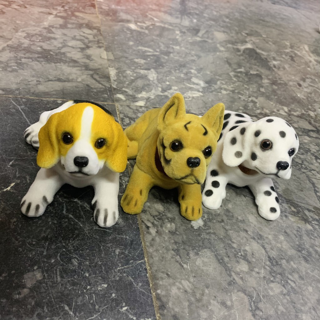 Chó Lắc Lư Trên Xe Hơi - Chó Lắc Lư Đầu Trang Trí Taplo Xe Hơi - Hàng Rẻ, Đẹp, Bền