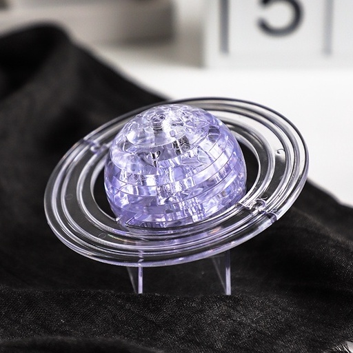 Bộ lắp ráp đồ chơi xếp hình hành tinh vũ trụ Tinh Thể Hành Tinh Sao Thổ DIY 3D