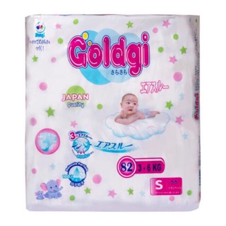 [Quà tặng/Cộng miếng/Tiêu chuẩn] Bỉm Dán/Quần Goldgi size NB90, S82, M64, L54, S62, M58, L46, XL42