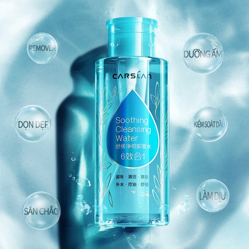 Nước Tẩy Trang Carslan Làm Sạch Sâu Dịu Nhẹ Không Kích Ứng 100ml | BigBuy360 - bigbuy360.vn