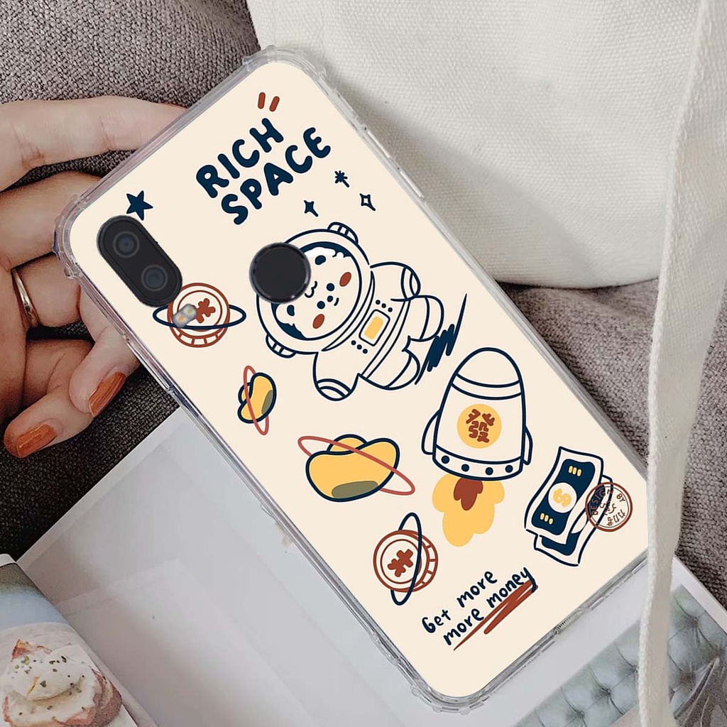 Ốp Vsmart Active 1 / Active 1 Plus / Active 1+ in hình vũ trụ, phi hành gia bầu trời cute dễ thương