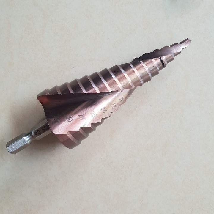 Mũi khoan bước tháp HSS 4-32mm