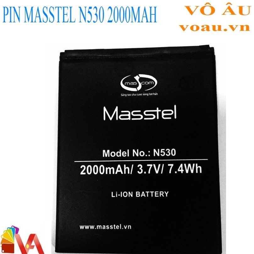PIN MASSTEL N530 2000MAH [PIN MỚI XỊN]