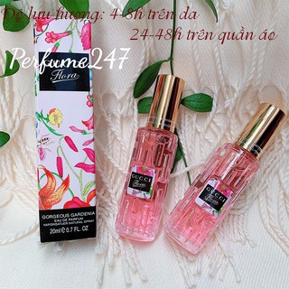 COMBO 2 NƯỚC HOA NỮ MINI 20ML CHUẨN PHÁP THƠM LÂU-MÙI FLORA