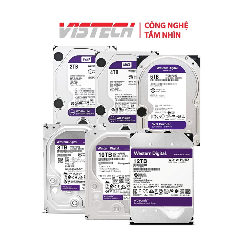 Ổ cứng gắn trong HDD WD Purple PURZ 3.5''