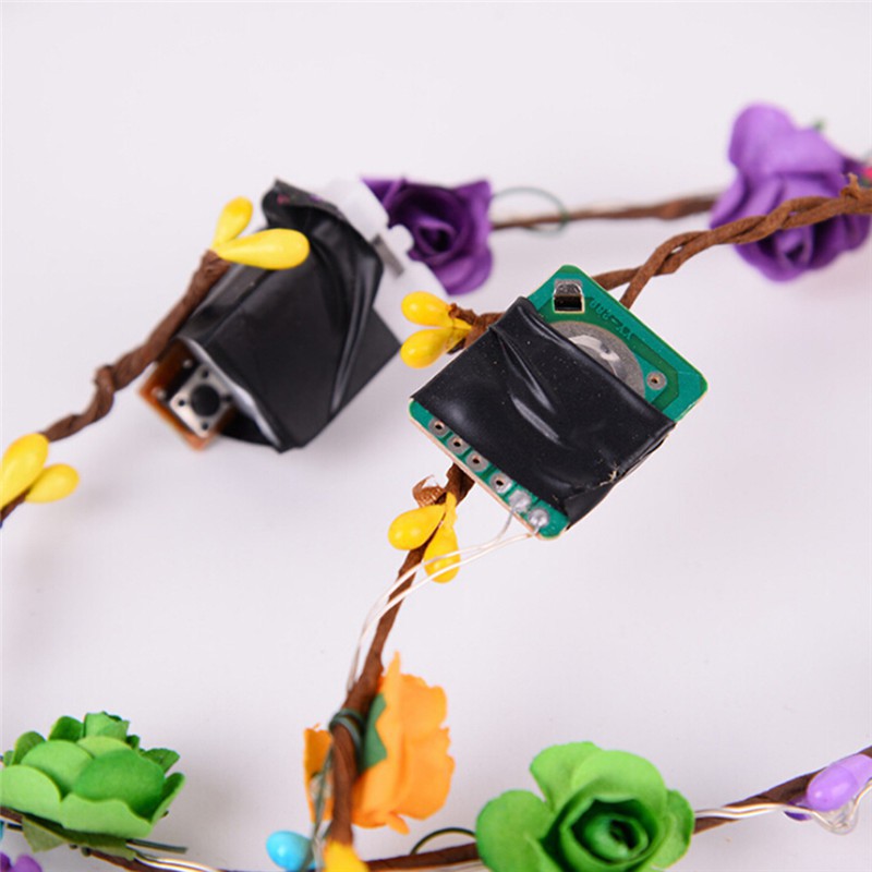 Băng Đô Hoa Có Đèn LED Phát Sáng