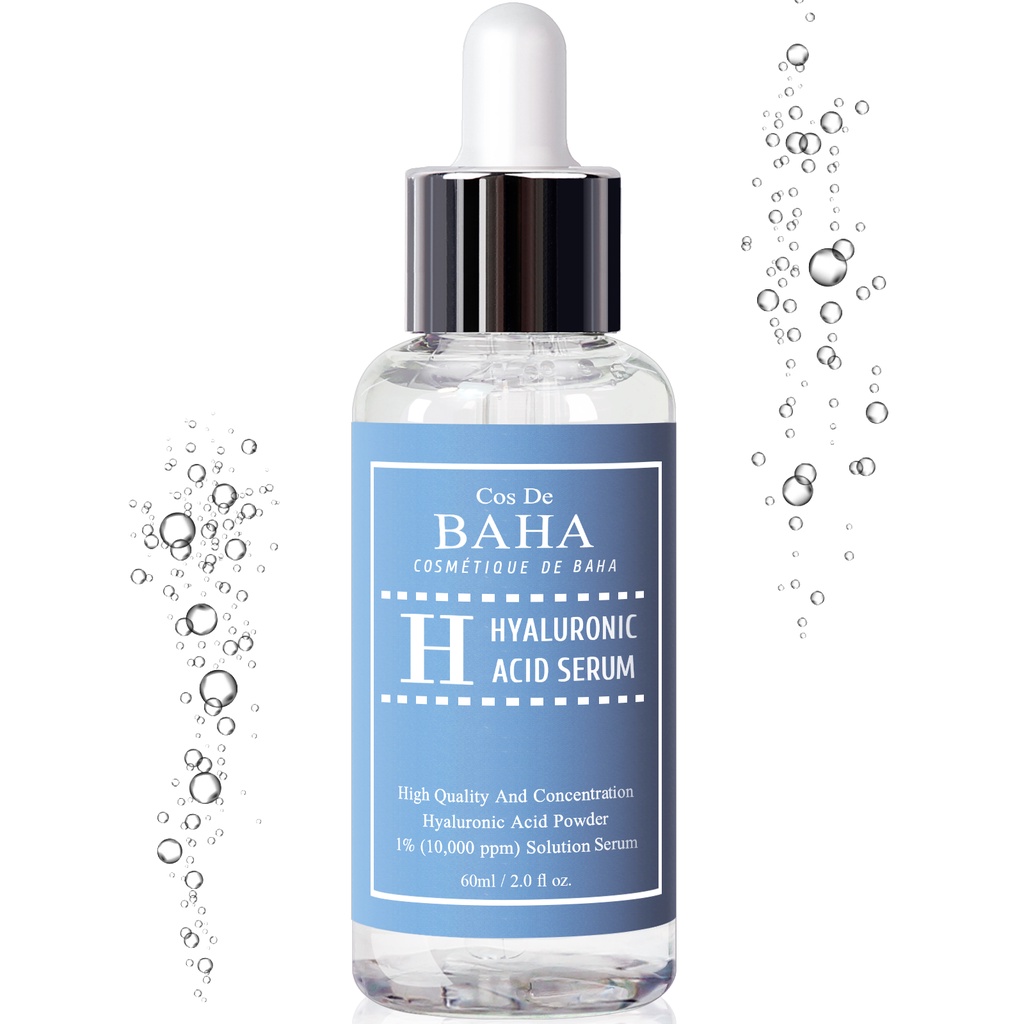Tinh Chất Axit Hyaluronic 1% Và Collagen Giúp Làm Săn Chắc Da Chống Lão Hóa Và Nếp Nhăn Thương Hiệu De BAHA-H60ml