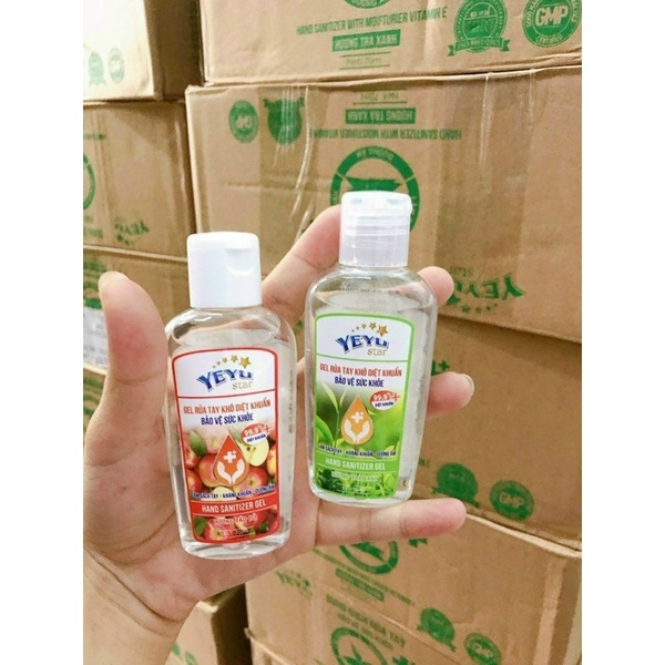 Nước rửa tay Yeyu Táo - Trà xanh 100ml ❣