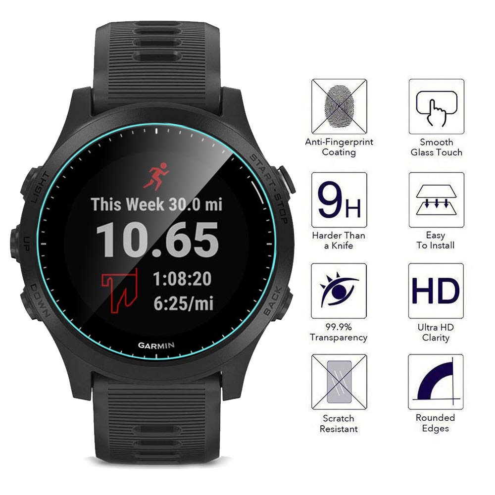 Kính Cường Lực 9H HD Mềm Bảo Vệ Màn Hình Cho Garmin Forerunner 45