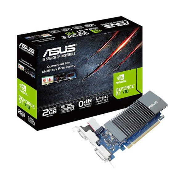 Card màn hình ASUS GT710-SL-2GD5 (2GB GDDR5, 64-bit, DVI+HDMI)