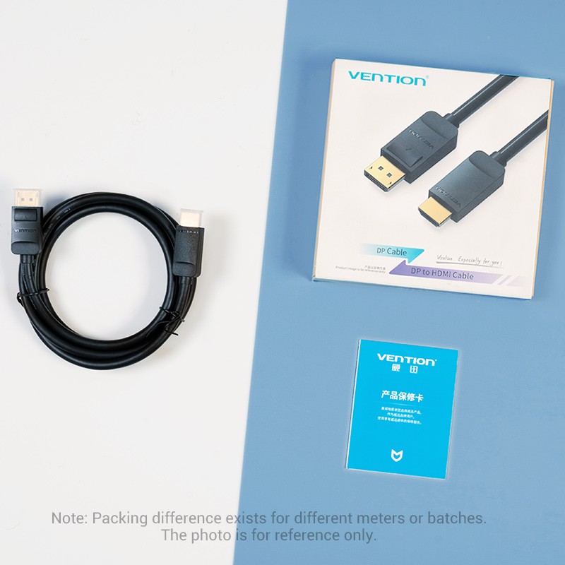 Vention Cáp Chuyển Đổi dp Sang hdmi 1080p 60hz Cho pc laptop tv