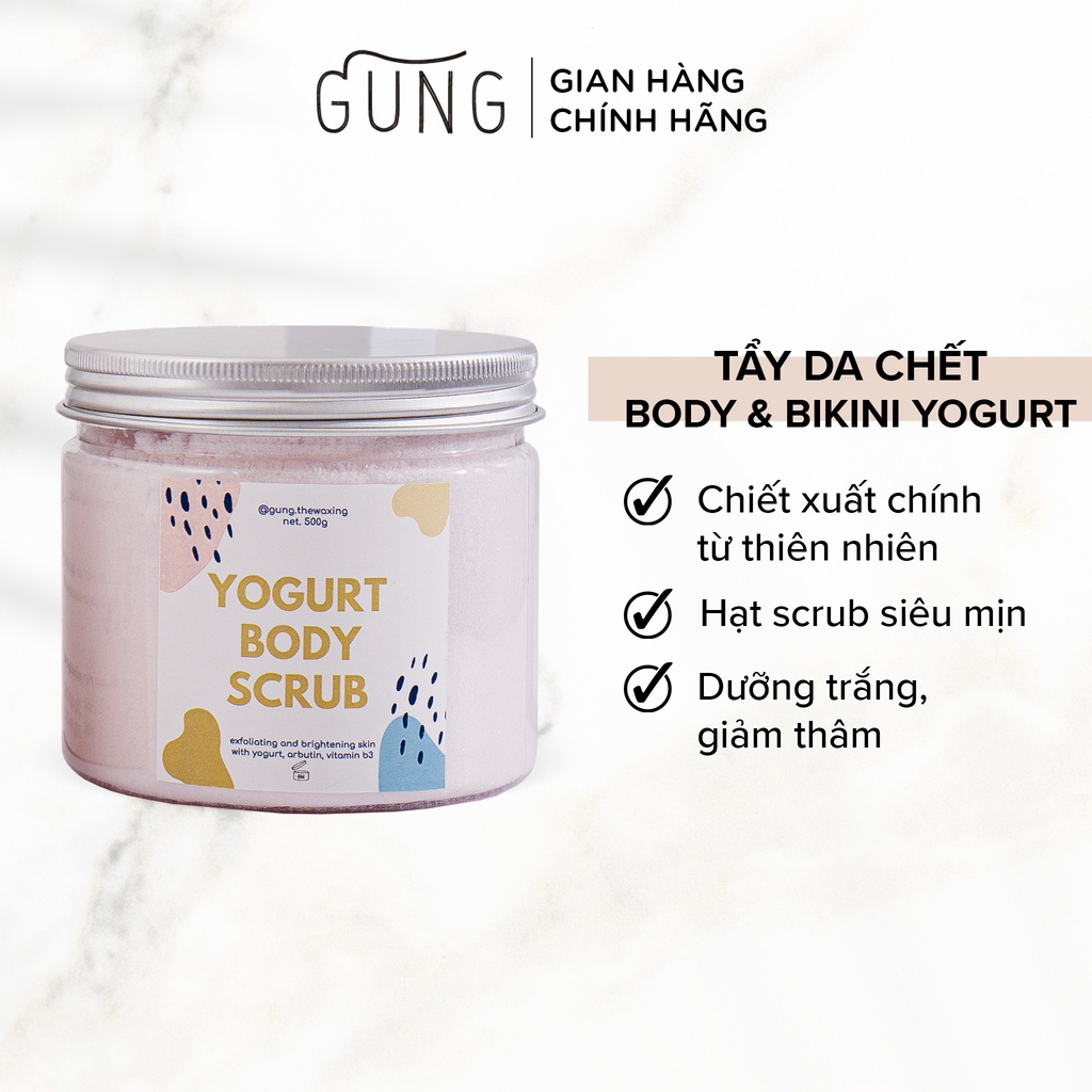 TẨY DA CHẾT BODY &amp; BIKINI YOGURT