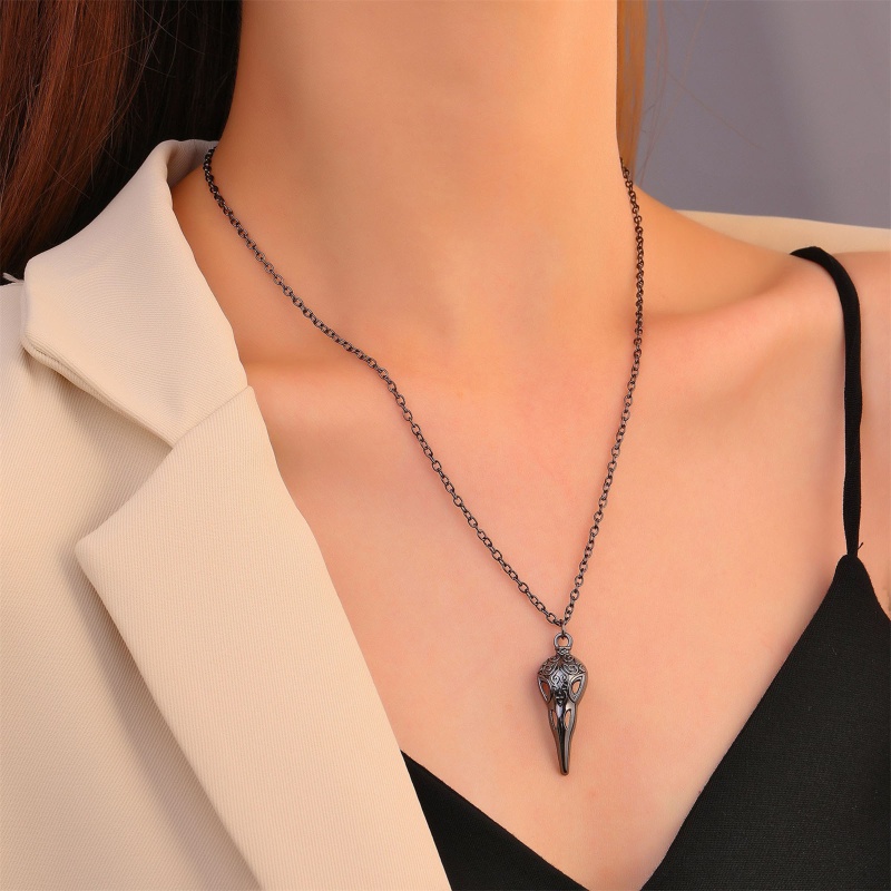 Set 2 Vòng cổ mặt trái tim và đôi cánh thiên thần thời trang cho nữ