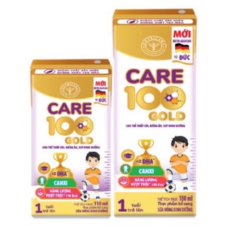 Sữa bột pha sẵn Care 100 gold loại 110ml