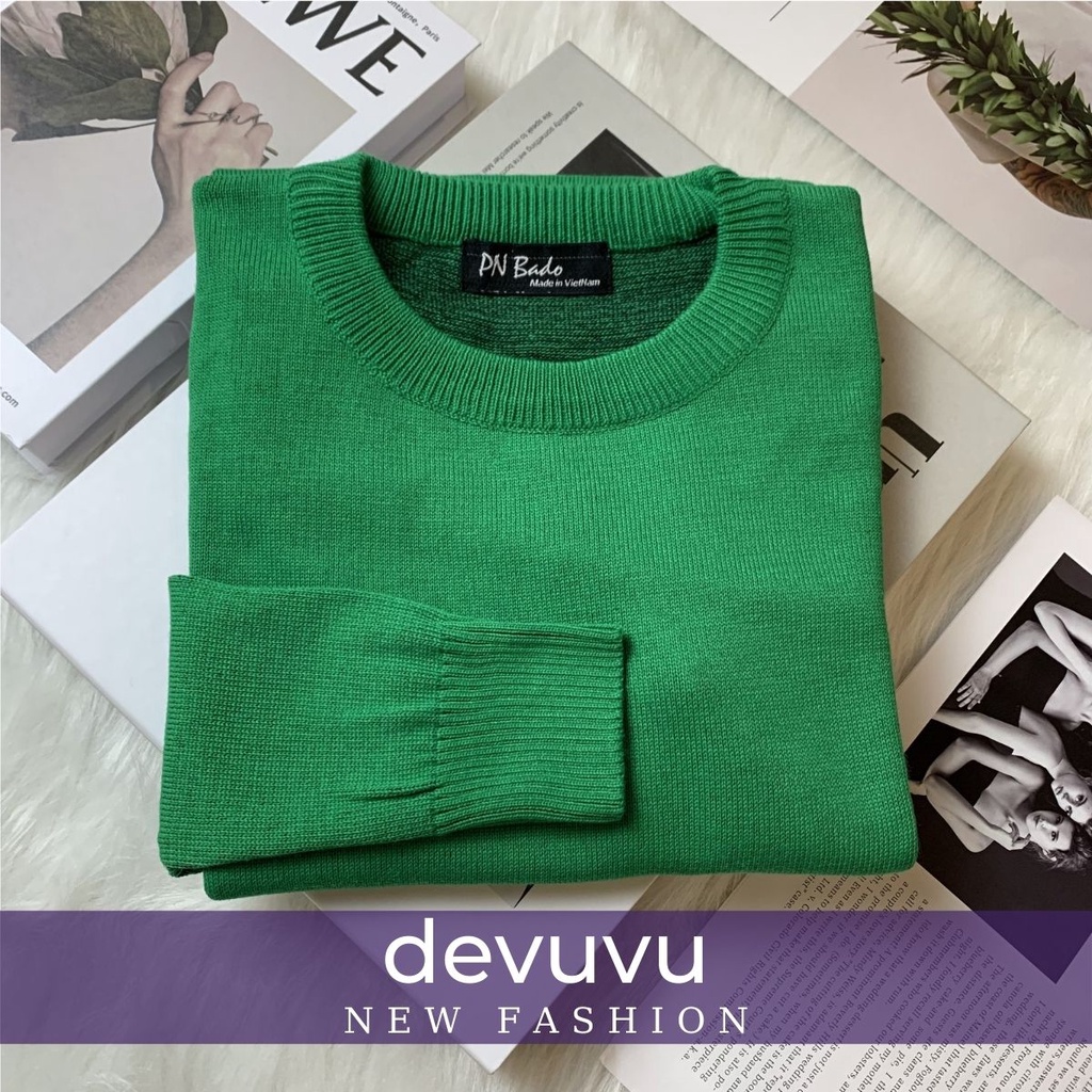 Áo len nam cổ tròn Hàn Quốc LENVIE len cotton thô form đẹp AL21